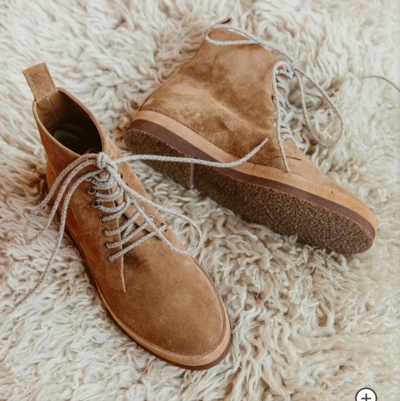Jenni Kayne Suede Canyon Boot Chesnut 6 Nwt